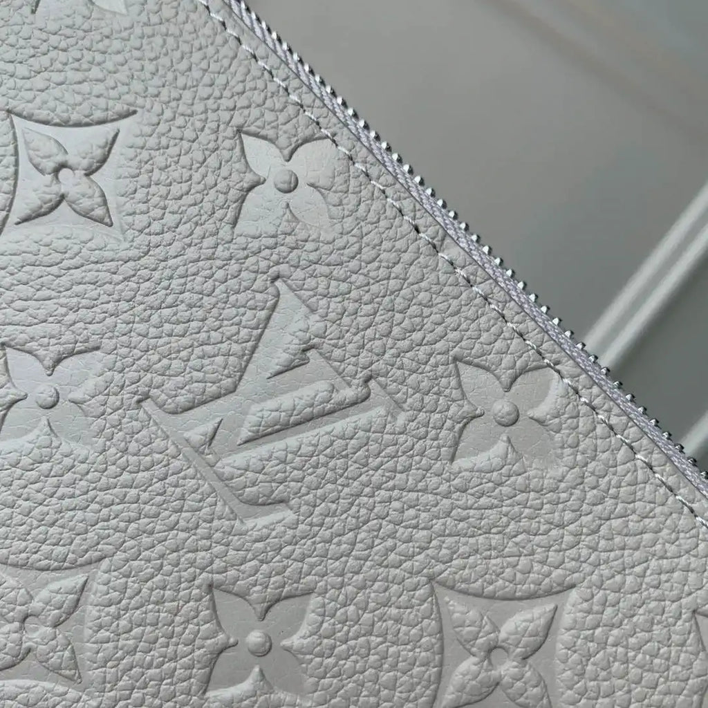 LV M13825 Louis Vuitton Zippy Wallet Gray Monogram Empreinte