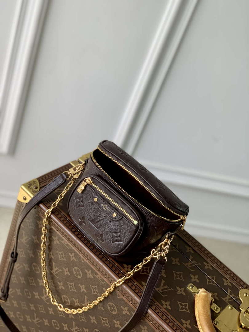 LV M13827 Louis Vuitton Mini Bumbag Chocolate Brown