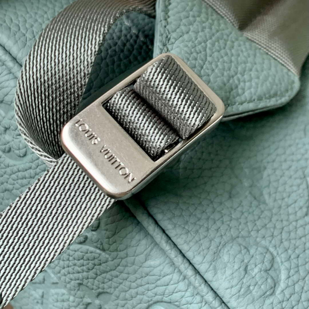 LV M13863 Louis Vuitton Christopher MM Backpack Misty Lake Green