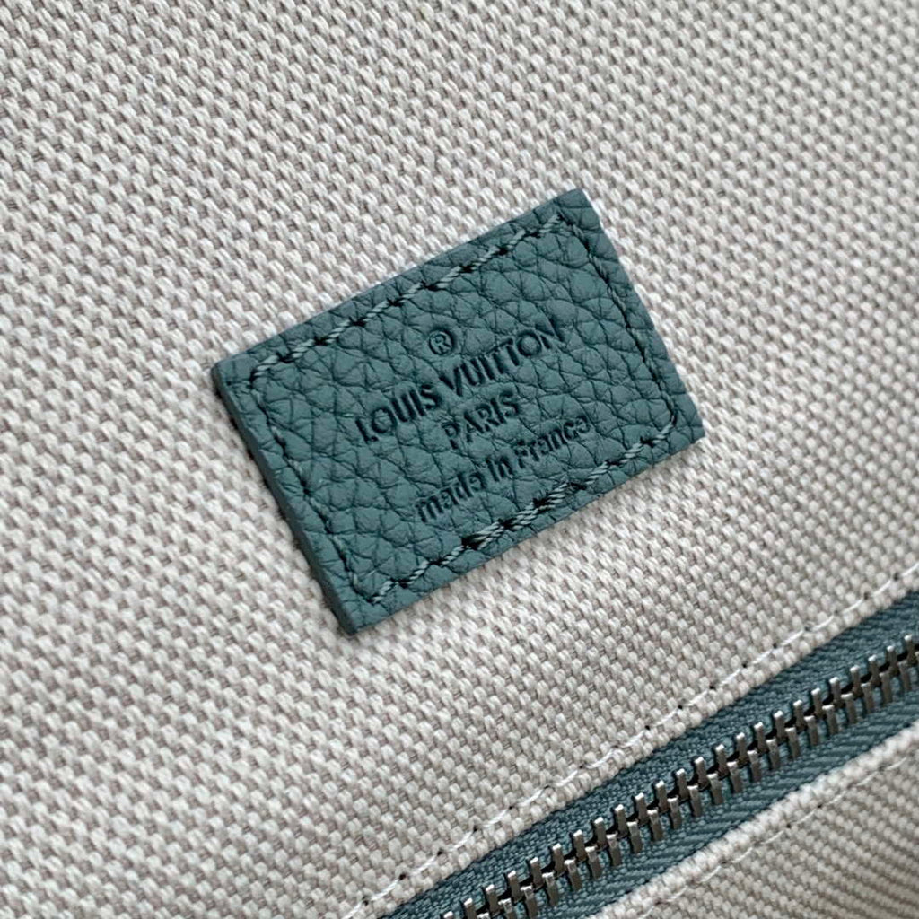 LV M13863 Louis Vuitton Christopher MM Backpack Misty Lake Green