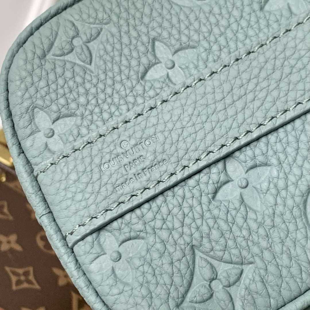 LV M13866 Louis Vuitton Keepall Bandouliere 25 Bag Misty Lake Green - Default Title - View 8