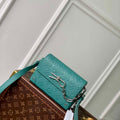 LV M13889 Louis Vuitton Steamer Wearable Wallet Misty Lake Green - Default Title - View 1