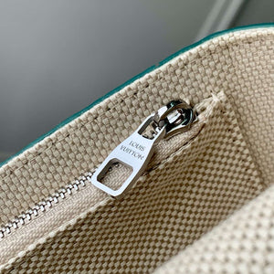 LV M13889 Louis Vuitton Steamer Wearable Wallet Misty Lake Green - Default Title - View 7