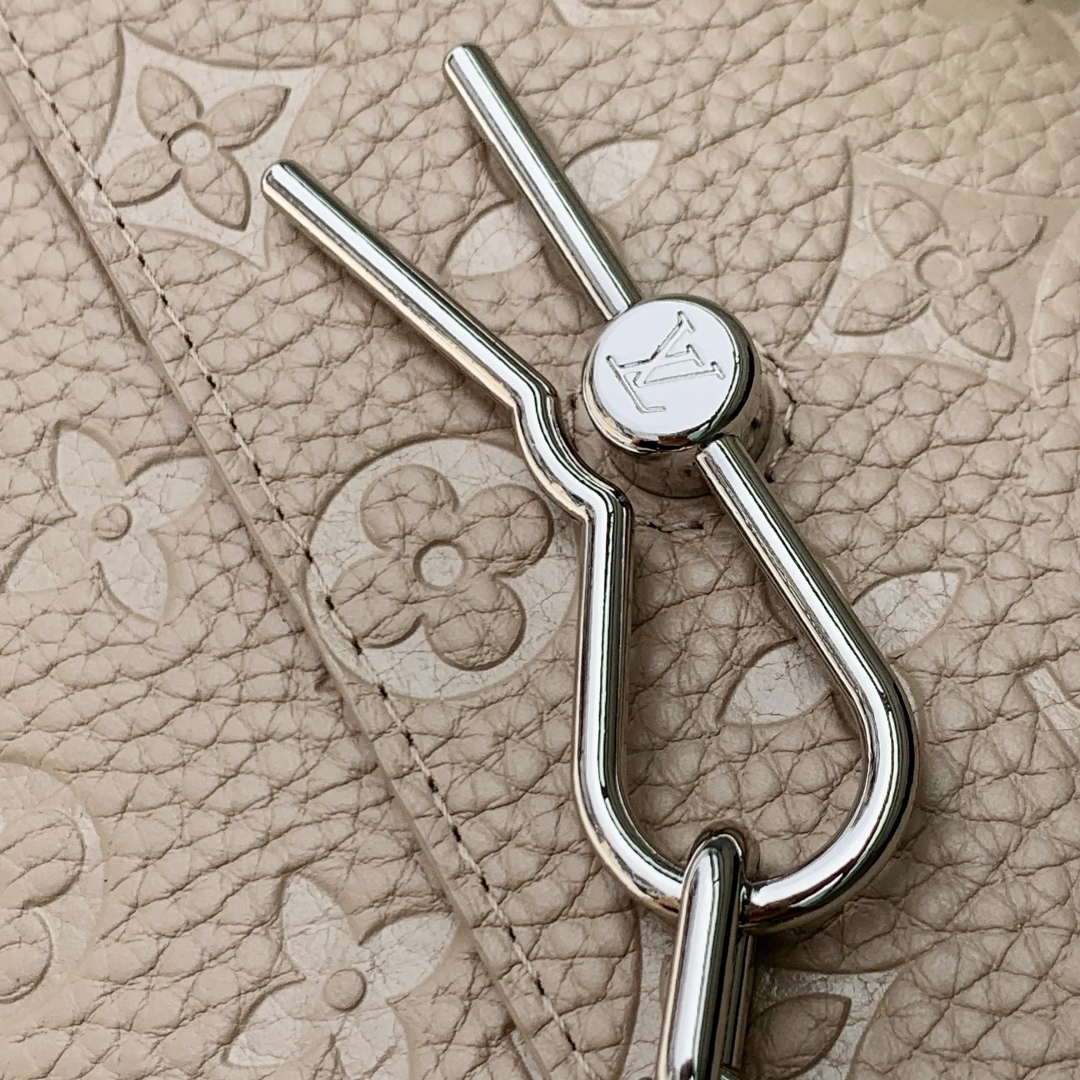 LV M13889 Louis Vuitton Steamer Wearable Wallet New Gray