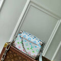 LV M13901 Louis Vuitton Bolsa Soft Trunk Mini Bag Gray gradient - Default Title - View 1