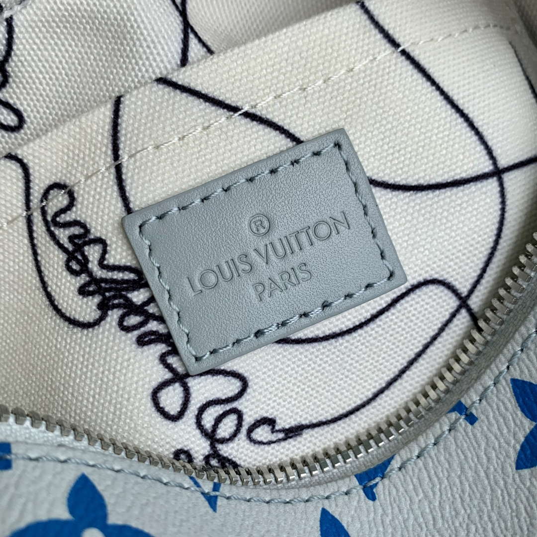 LV M13901 Louis Vuitton Bolsa Soft Trunk Mini Bag Gray gradient - Default Title - View 8