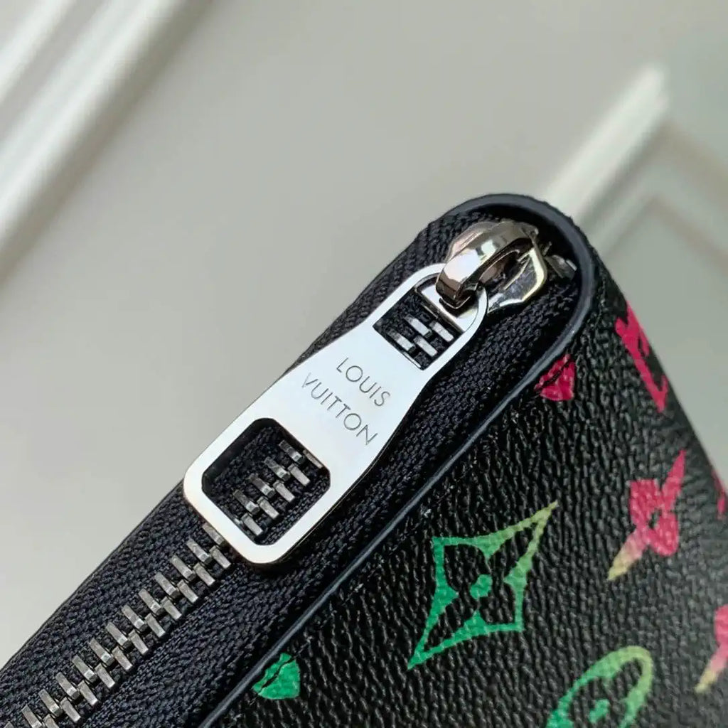 LV M13908 Louis Vuitton Zippy Wallet Monogram Empreinte Black