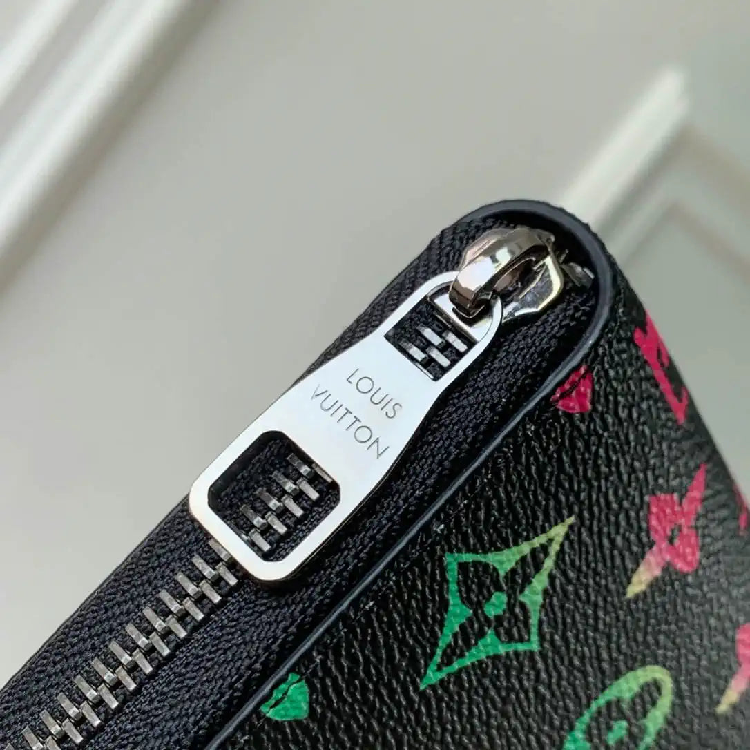 LV M13908 Louis Vuitton Zippy Wallet Monogram Empreinte Black