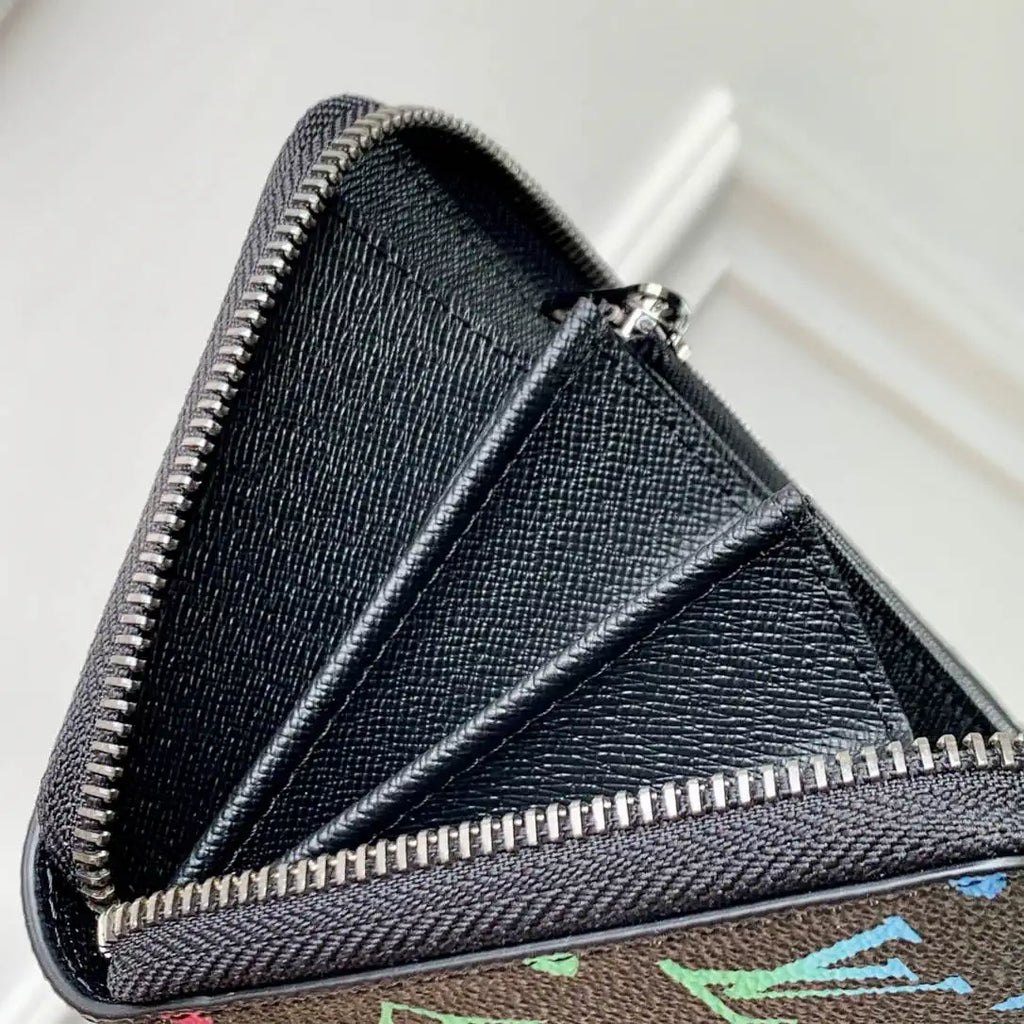 LV M13908 Louis Vuitton Zippy Wallet Monogram Empreinte Black