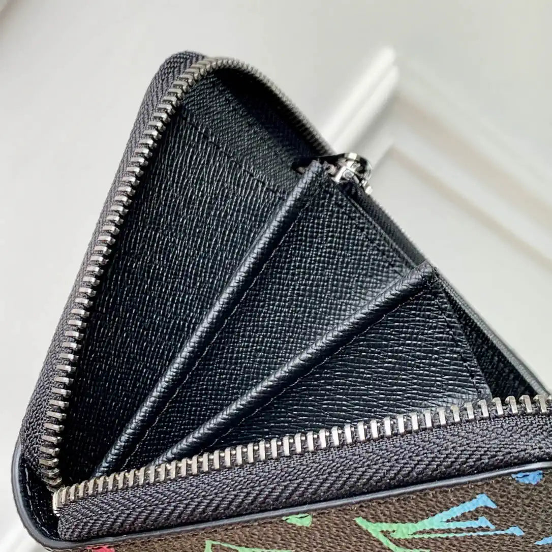 LV M13908 Louis Vuitton Zippy Wallet Monogram Empreinte Black