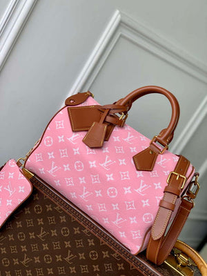LV M13914 Louis Vuitton Speedy P9 Bandouliere 30 Bag Candy Pink - Default Title - View 1