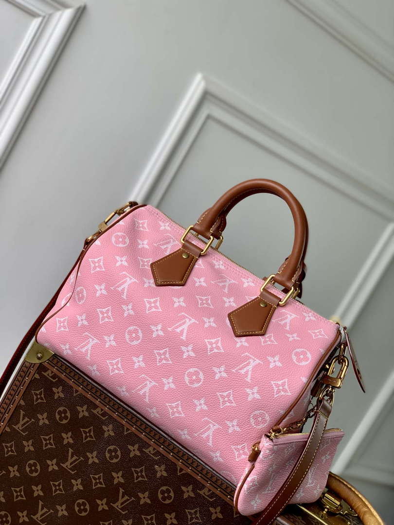 LV M13914 Louis Vuitton Speedy P9 Bandouliere 30 Bag Candy Pink - Default Title - View 2