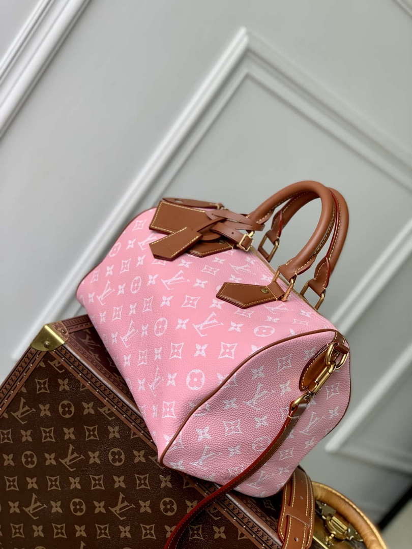 LV M13914 Louis Vuitton Speedy P9 Bandouliere 30 Bag Candy Pink - Default Title - View 4