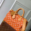 LV M13914 Louis Vuitton Speedy P9 Bandouliere 30 Bag Orange - Default Title - View 1