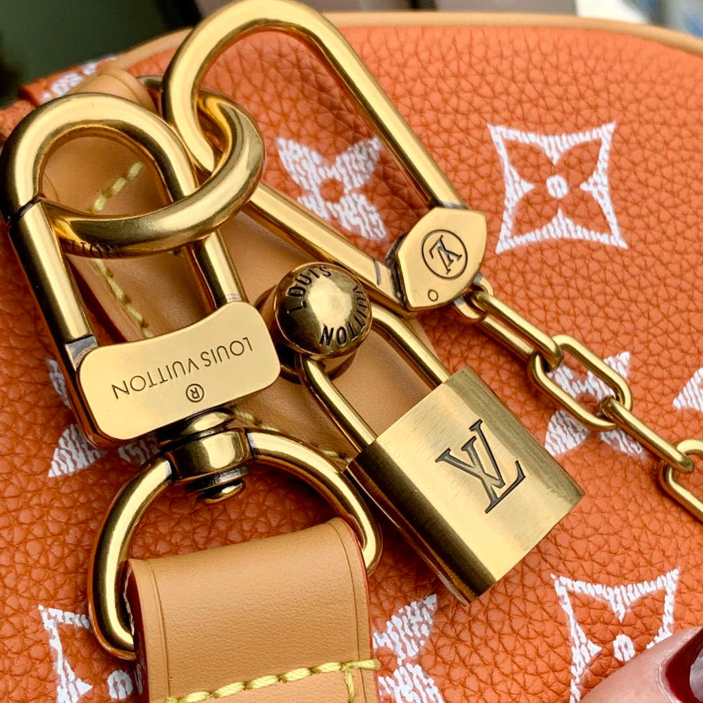 LV M13914 Louis Vuitton Speedy P9 Bandouliere 30 Bag Orange