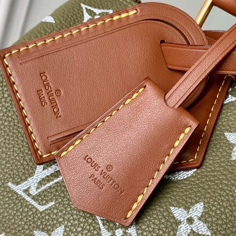 LV M13914 Louis Vuitton Speedy P9 Bandouliere 30 Bag Tail grass green