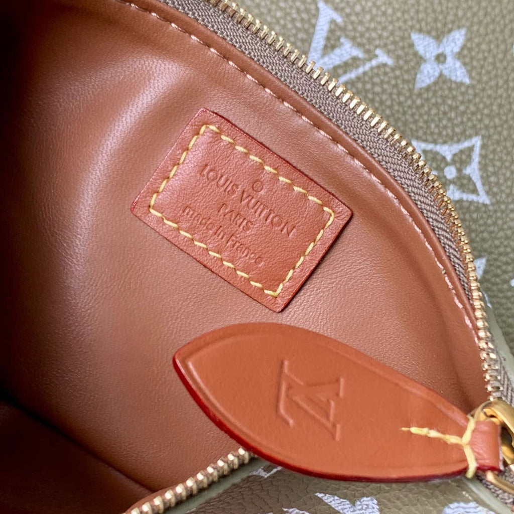 LV M13914 Louis Vuitton Speedy P9 Bandouliere 30 Bag Tail grass green
