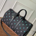 LV M13966 Louis Vuitton Keepall Bandouliere 50 Bag Gradient Blue