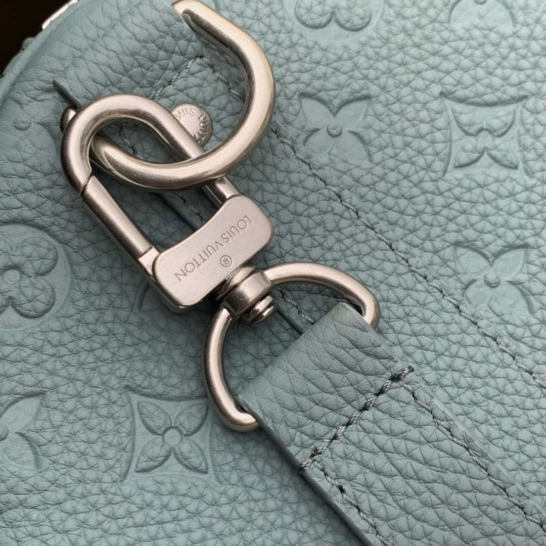 LV M13976 Louis Vuitton Keepall Bandouliere 50 Bag Misty Lake Green - Default Title - View 6