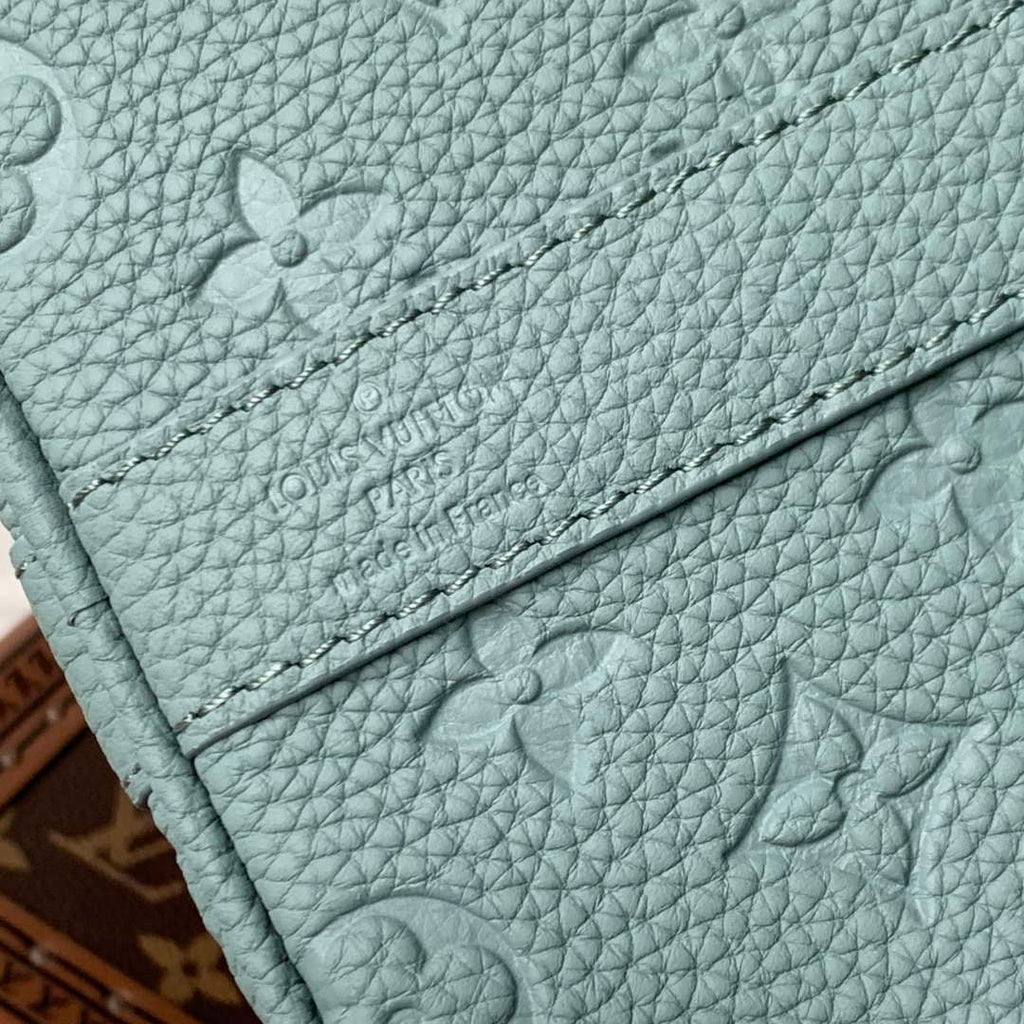 LV M13976 Louis Vuitton Keepall Bandouliere 50 Bag Misty Lake Green