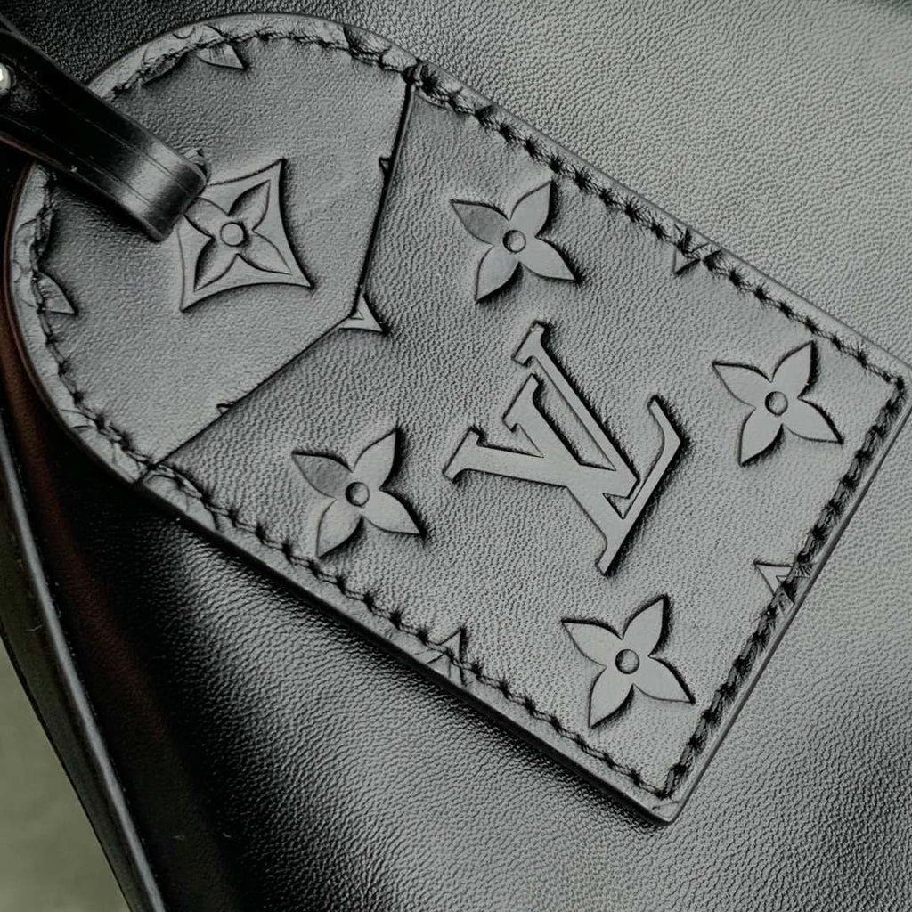 LV M13986 Louis Vuitton Vagabond Hobo Bag Black LV Night