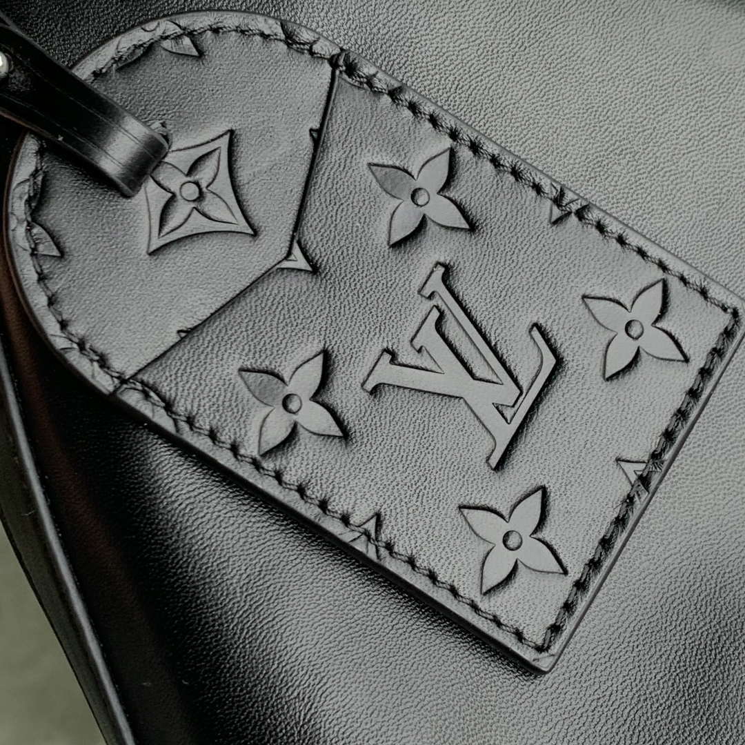 LV M13986 Louis Vuitton Vagabond Hobo Bag Black LV Night