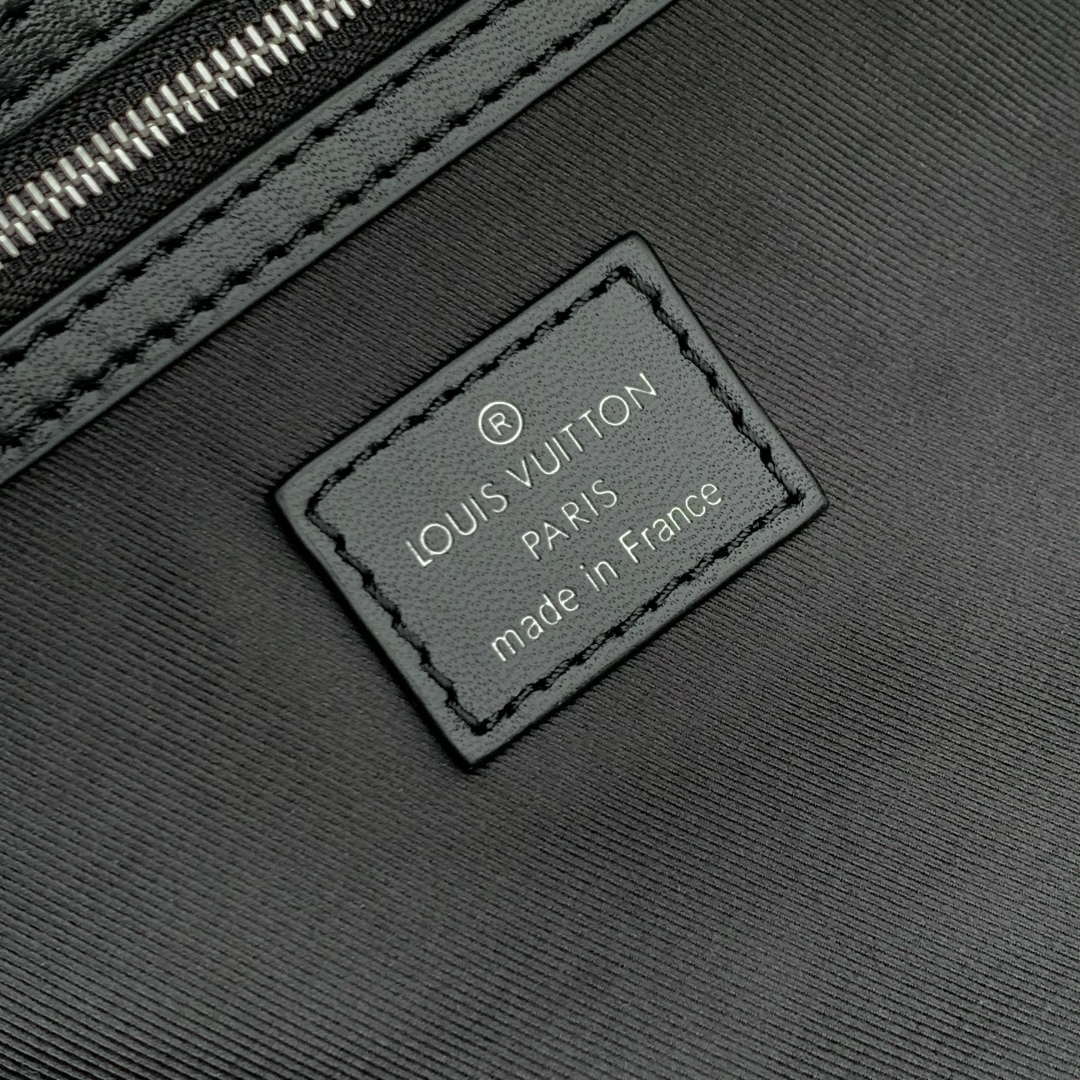 LV M13986 Louis Vuitton Vagabond Hobo Bag Black LV Night - Default Title - View 8