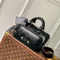 LV M13988 Louis Vuitton Keepall Cargo Bandouliere 25 Bag Black - Default Title - View 1