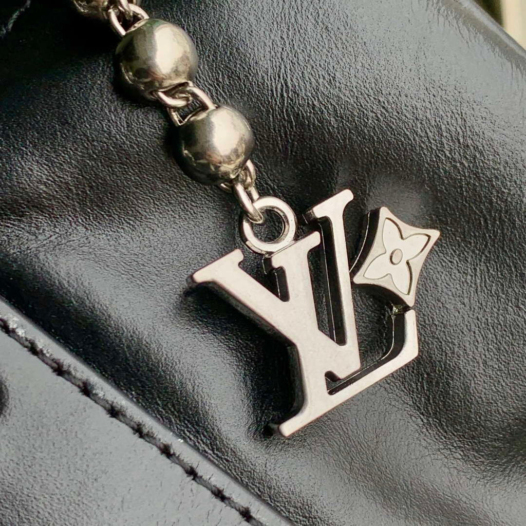 LV M13988 Louis Vuitton Keepall Cargo Bandouliere 25 Bag Black