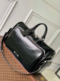 LV M13992 Louis Vuitton Keepall Cargo Bandouliere 50 Bag Black