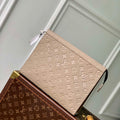 LV M13666 Louis Vuitton Pochette Voyage MM Bag Brown - Default Title - View 1