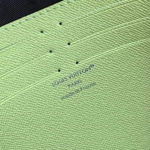 LV M14011 Louis Vuitton Pochette Voyage MM Bag Lemon Green - Default Title - View 8