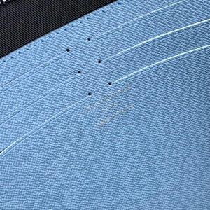 LV M14011 Louis Vuitton Pochette Voyage MM Bag Sky Blue - Default Title - View 9
