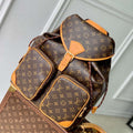 LV M14015 Louis Vuitton Montsouris Cargo Backpack Monogram - Default Title - View 1