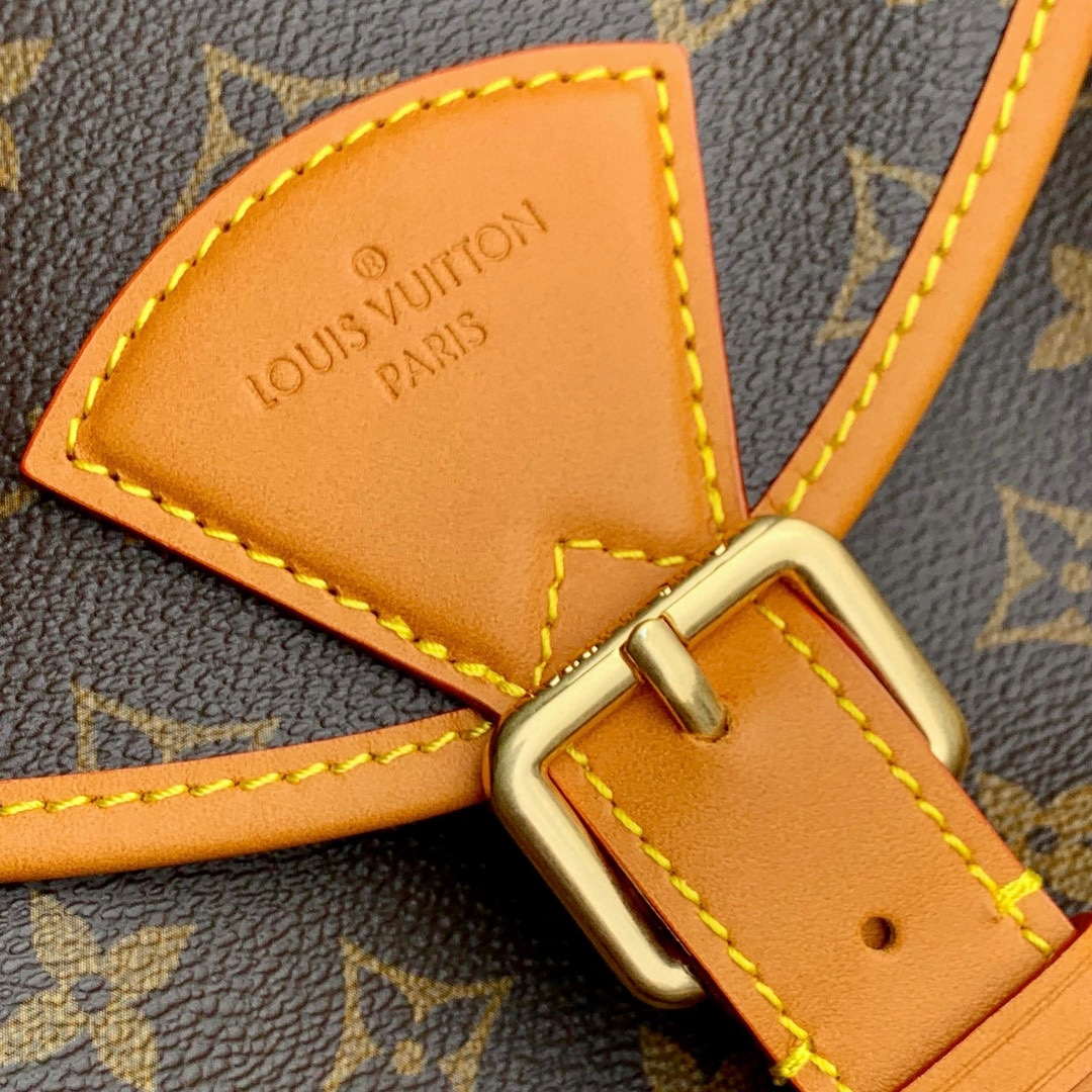 LV M14015 Louis Vuitton Montsouris Cargo Backpack Monogram - Default Title - View 5