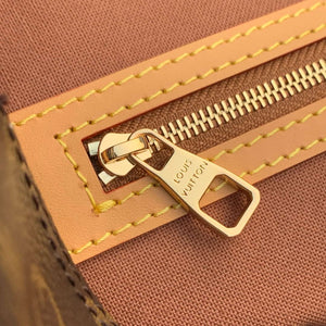 LV M14018 Louis Vuitton Vagabond Hobo Bag Monogram coated canvas - Default Title - View 7