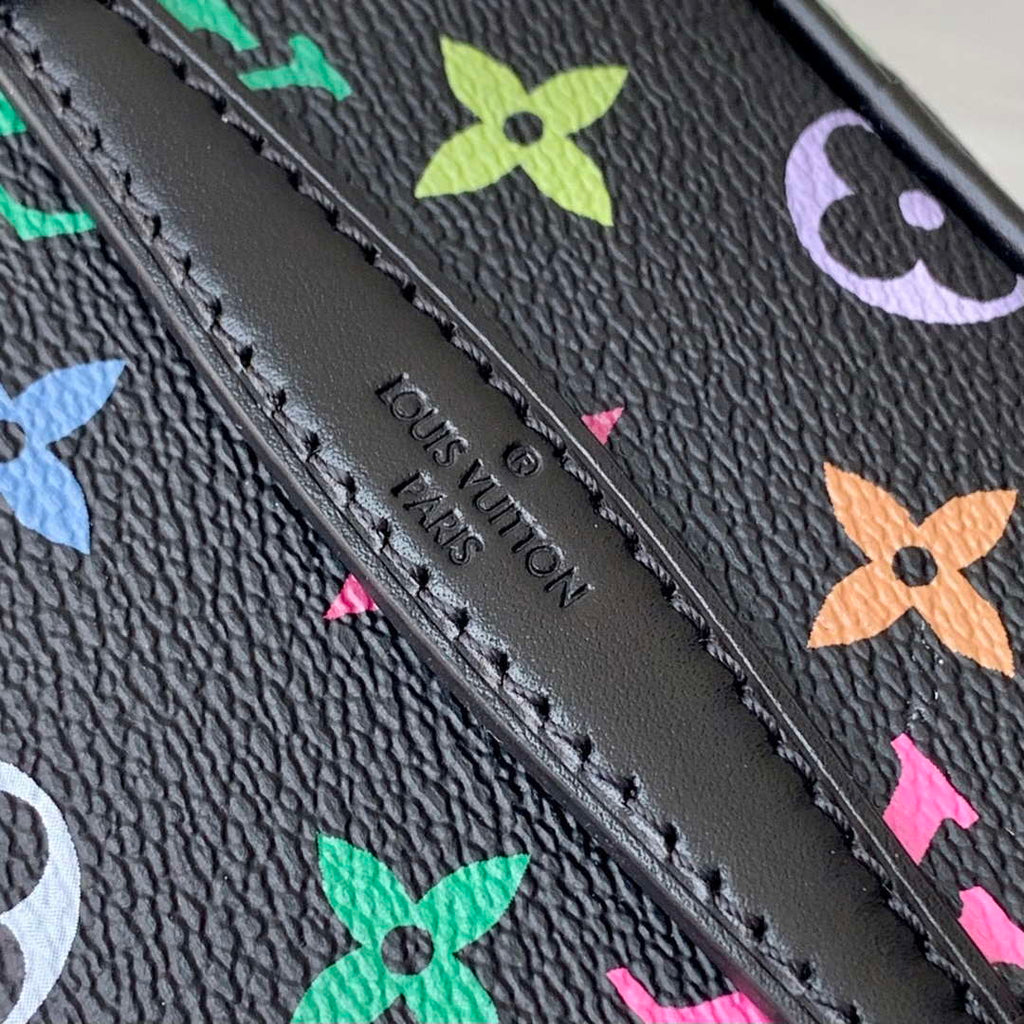 LV M14033 Louis Vuitton LV x TM Nice Nano Vanity Case Multicolored Black