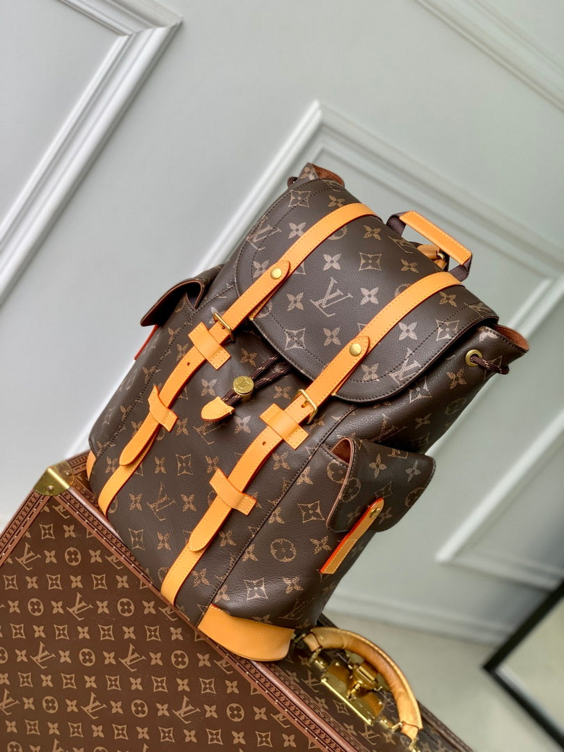 LV M14038 Louis Vuitton Christopher MM Backpack
