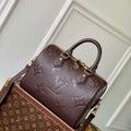 LV M14043 Louis Vuitton Speedy Bandouliere 25 Bag Chocolate Brown - Default Title - View 1
