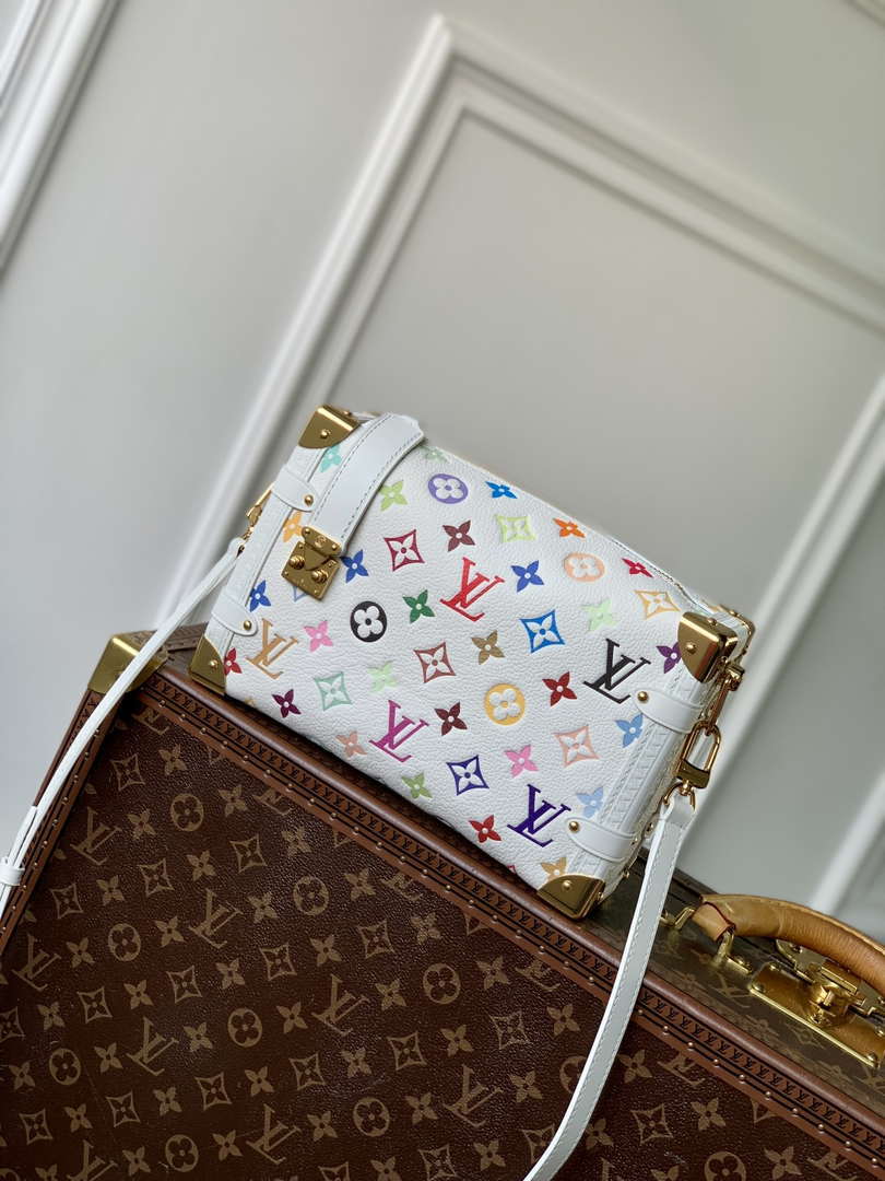 LV M14046 Louis Vuitton LV x TM Side Trunk MM Bag Fashion Leather