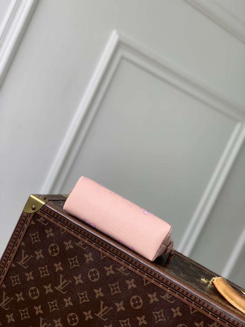LV M14052 Louis Vuitton LV x TM Cosmetic Pouch PM Bag Pink - Default Title - View 4