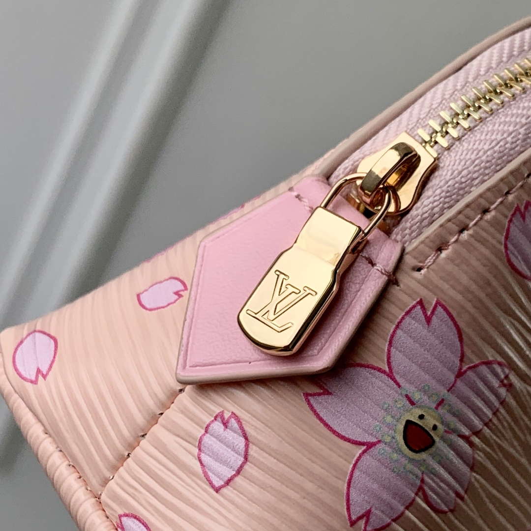 LV M14052 Louis Vuitton LV x TM Cosmetic Pouch PM Bag Pink