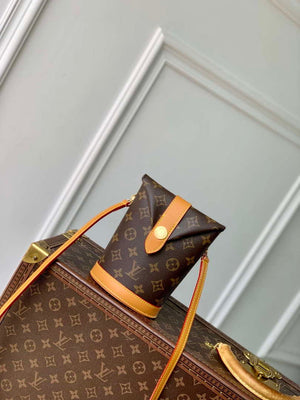LV M14056 Louis Vuitton Envelope Pouch Bag Monogram - Default Title - View 1