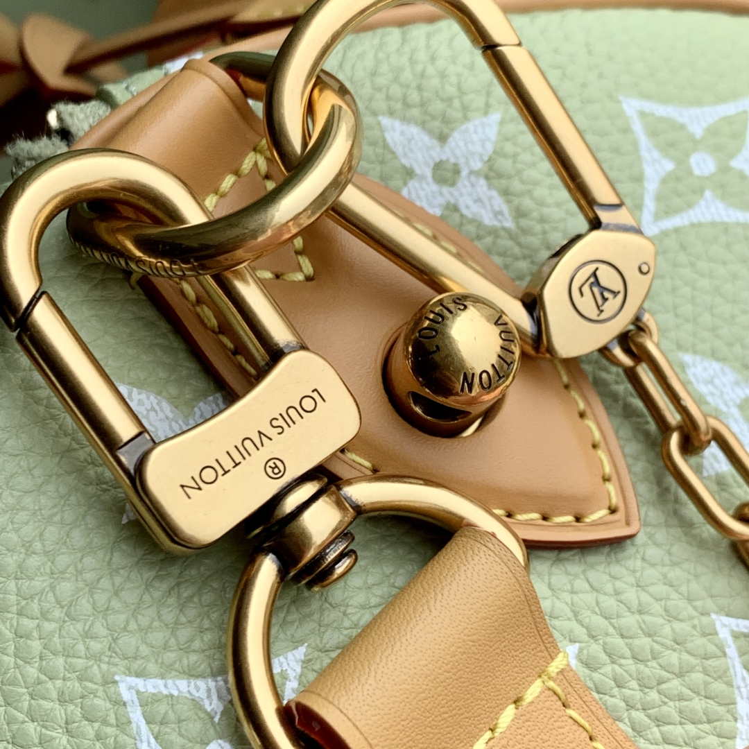 LV M14064 Louis Vuitton Speedy P9 Bandouliere 30 Bag Monogram Leather Fruit Green