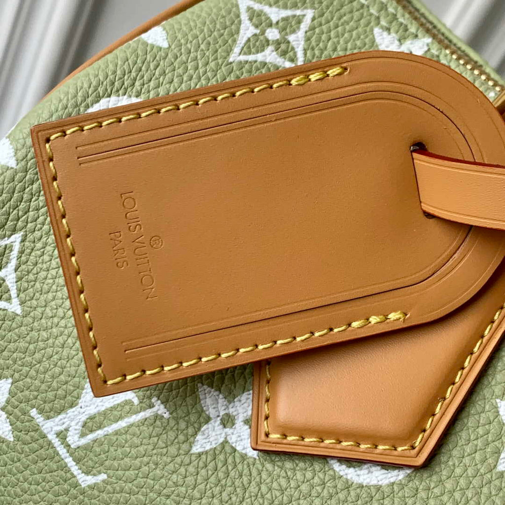 LV M14064 Louis Vuitton Speedy P9 Bandouliere 30 Bag Monogram Leather Fruit Green