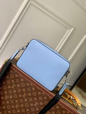 LV M14069 Louis Vuitton Trio Messenger Sky Blue - Default Title - View 3