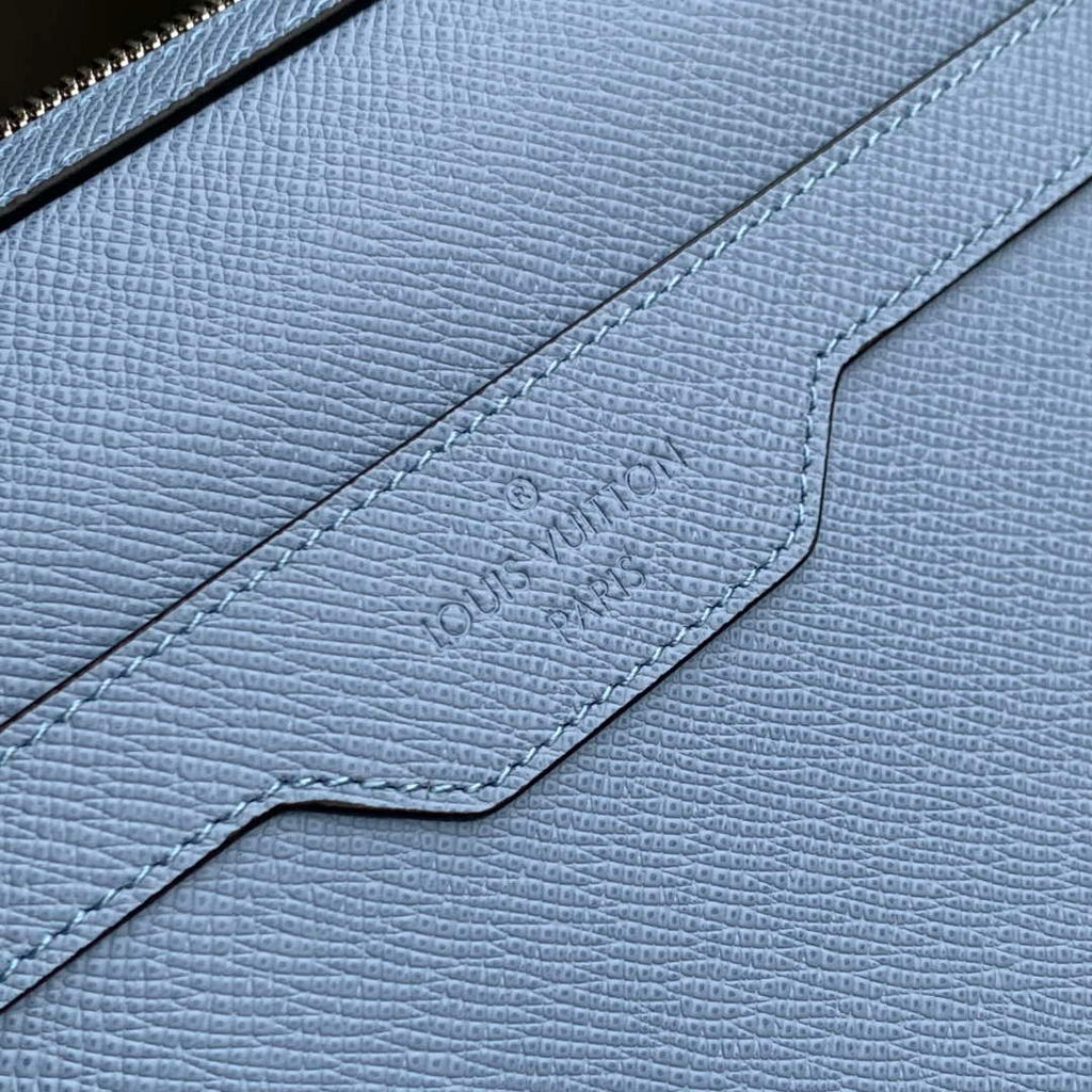 LV M14069 Louis Vuitton Trio Messenger Sky Blue