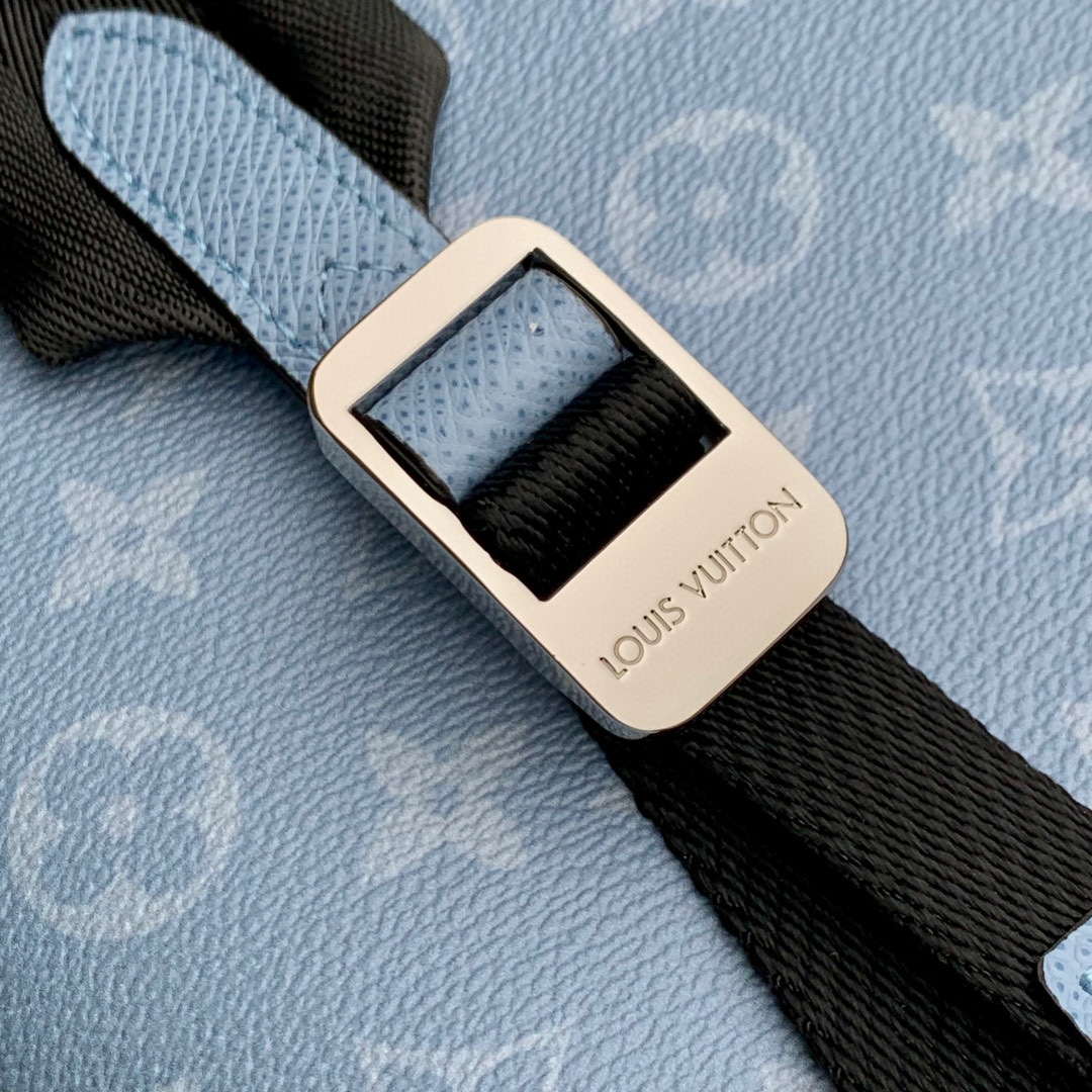LV M14072 Louis Vuitton Discovery Backpack PM Sky Blue - Default Title - View 6