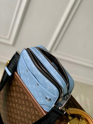 LV M14073 Louis Vuitton M31069 Alpha Messenger Bag Sky Blue - Default Title - View 9