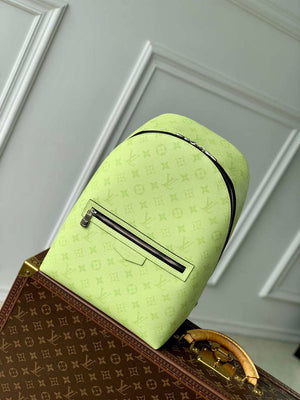 LV M14076 Louis Vuitton Discovery Slim Backpack Lemon Yellow - Default Title - View 1